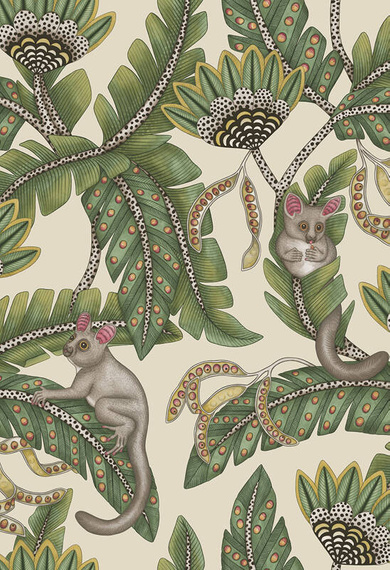 Tapeta Cole&Son 119/7035 Bush Baby lemurki