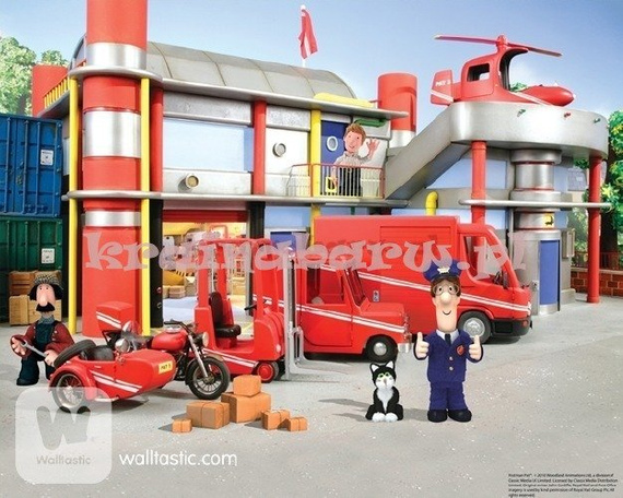 Fototapeta Listonosz Pat 3D 018