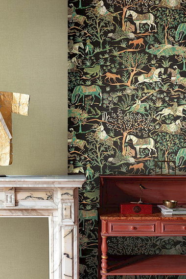 Mural Masureel Marwari Oasis indyjskie sceny rodzajowe