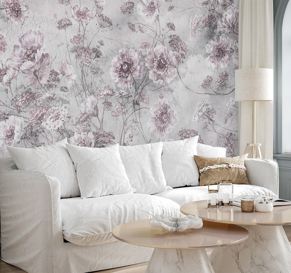 Tapeta Artystyczna Floral whimsy 3