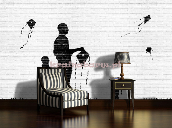 Fototapeta na flizelinie 1977VE Zabawa z latawcami