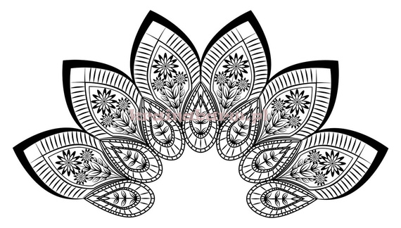 Naklejka na ścianę KWIATY I LIŚCIE SPNB176TS