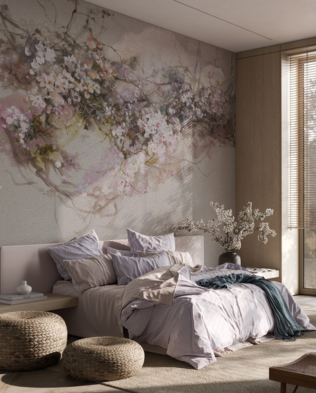 Fototapeta artystyczna Milla delikatne kwiaty