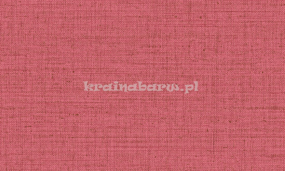 Tapeta jednobarwna w różu  przypominająca tkaninę