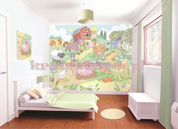 Fototapeta Baby Fun on the Farm 035