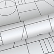 Modna tapeta 139142 geometryczna w stylu Art Deco biało czarna