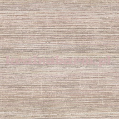 Tapeta przypominająca naturalną tkaninę wodcieniach spokojnego  różu