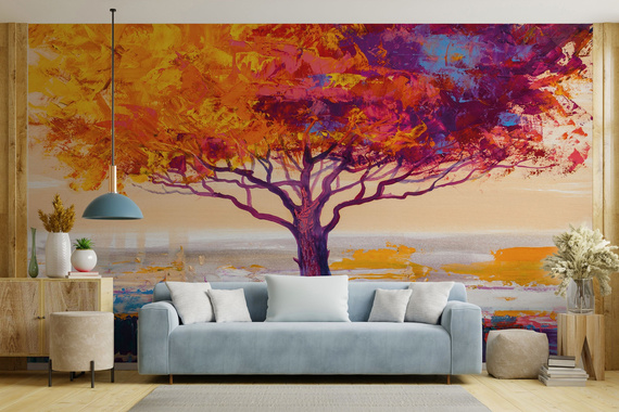 Tapeta Artystyczna   Famous tree 