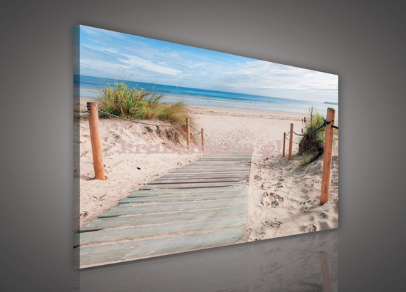 Obraz na płótnie PP1529O1 Zejście na plażę