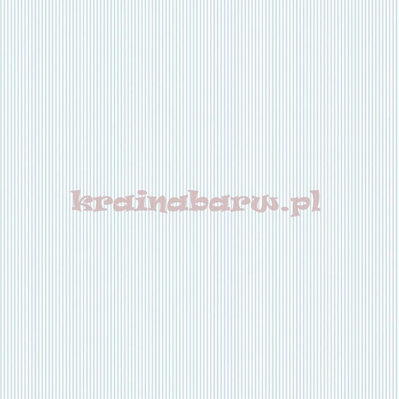 Tapeta w drobne paski prążki niebiesko białe