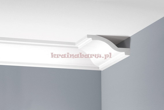 Listwa sufitowa gładka LGG-10 240 x 5,5 x 13,5cm