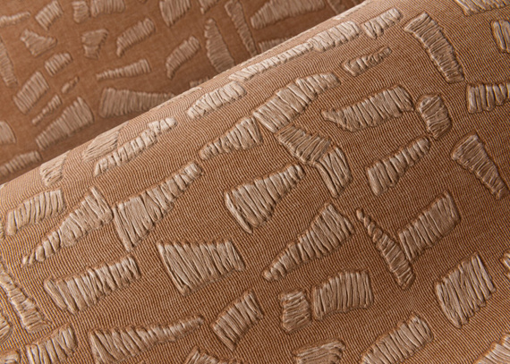 Tapeta Arte 81565 Lanai płóto z haftowanymi motywami