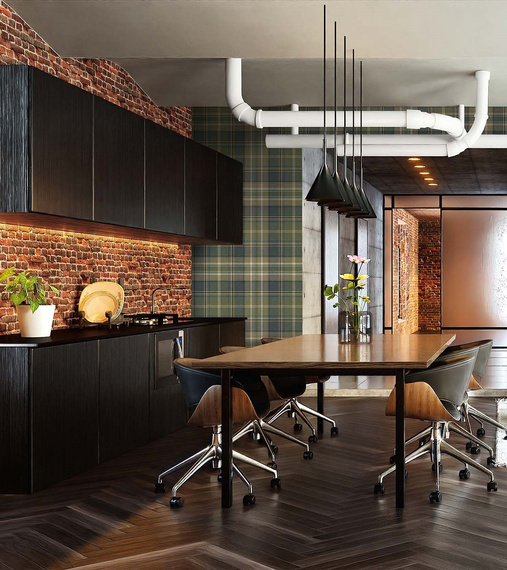 Tapeta Carl Robinson CL71111 szkocka krata tkanina imitacja