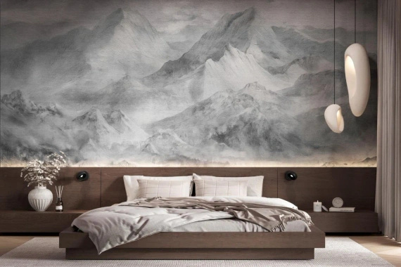 Tapeta artystyczna Wallart Samson górski krajobraz