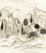 Mural Masureel Munnar Taupe DGSUM2011 góry drzewa