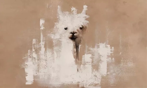 Fototapeta Lama