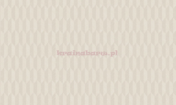 Tapeta geometryczna w odcieniach bieli  z wyczuwalną strukturą  i efektem 3D