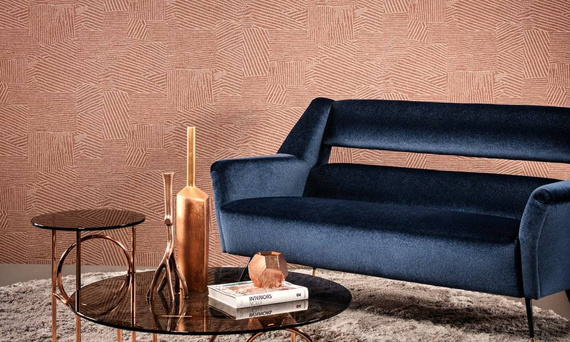 Oryginalna nowoczesna tapeta geometryczna