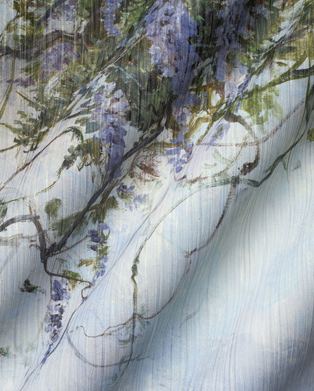 Fototapeta artystyczna Pastorale zwisające kwiaty wisteria