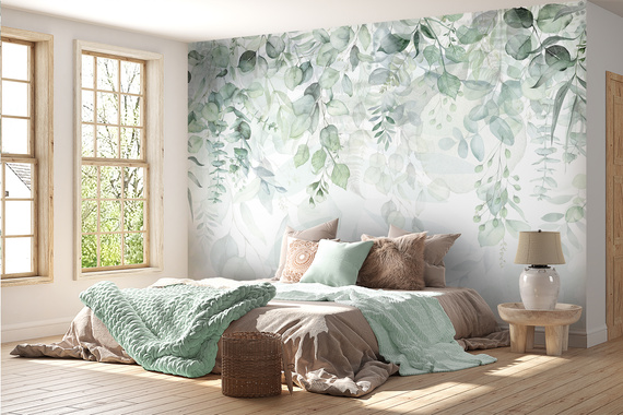 Fototapeta Przezroczyste Liście Z Sufitu