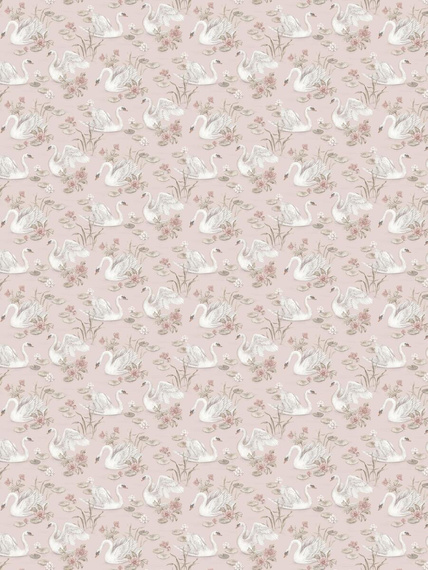 Tapeta Newbie 6927 kwiaty łabędzie Lily Swan