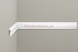 Listwa naścienna gładka LPC-05 244 x 7,3 x  2,3cm