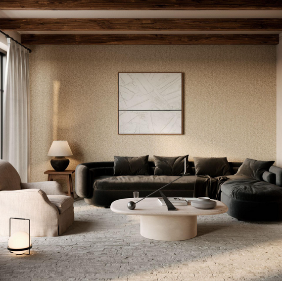 Tapeta Arte 63521 jednokolorowe płótno