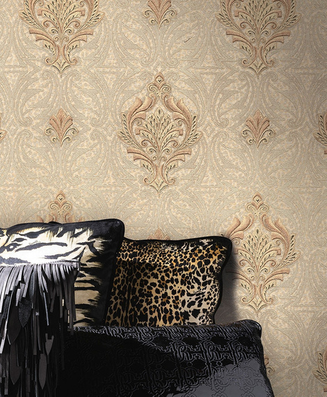 tapeta ekskluzywna RC 19014 Roberto Cavalli ornamenty