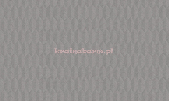 Tapeta geometryczna w  brązowo orzechowym kolorze z wyczuwalną strukturą  i efektem 3D