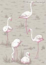 Tapeta 66/6042 Flamingos