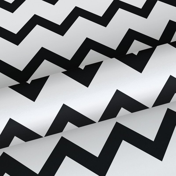 Tapeta 139115 zygzak czarno biały