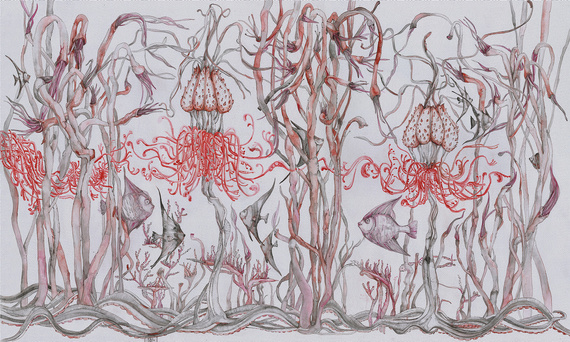 Fototapeta artystyczna Reef rybki rafa