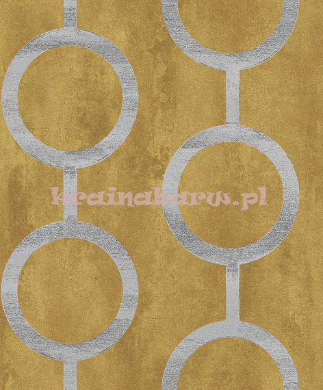 Stylowa tapeta geometryczna koła Acacia