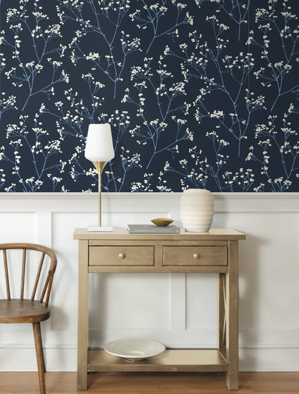 Tapeta tekstylna Paper&Ink NS50300 kwitnące gałązki