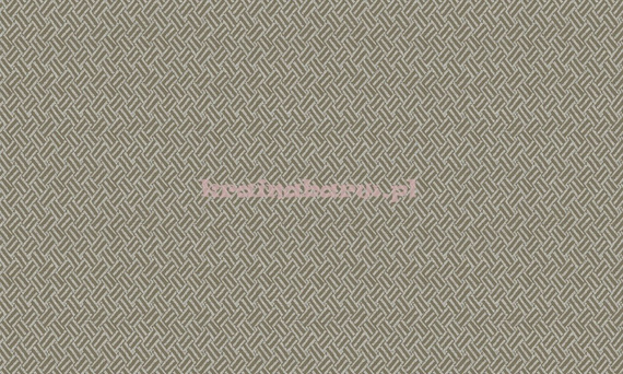 Nowoczesna geometryczna tapeta z  przeplatającymi liniami w brązach na szarym tle w stylu Art-Deco