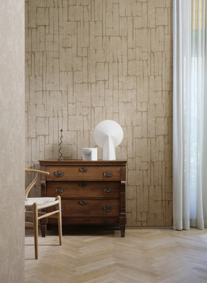 Tapeta Arte 30360 imitacja tynku z geometrycznym wzorem