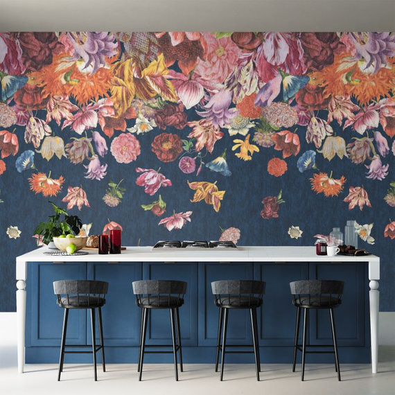 Tapeta Mural 18005 Flower Rain Blueberry 