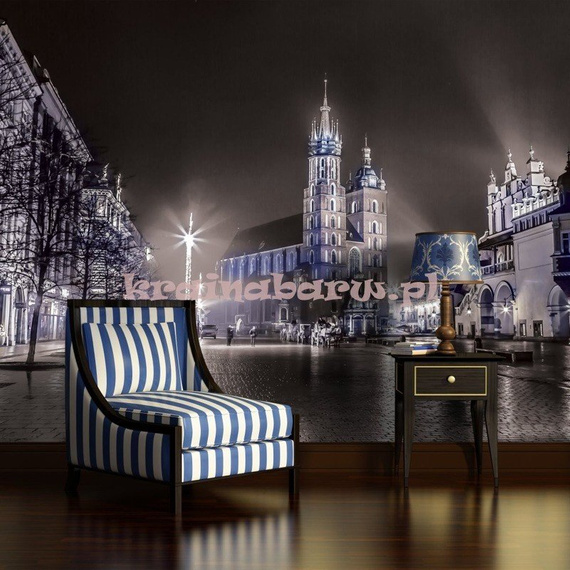Fototapeta na flizelinie 1315VE Kraków - Rynek nocą