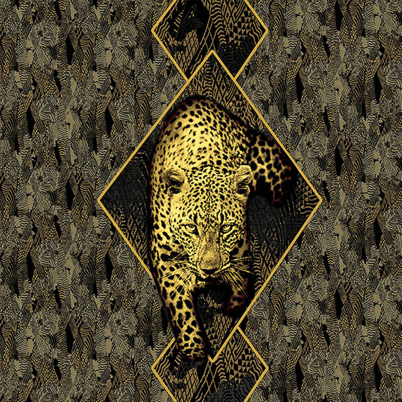 mural ekskluzywny RC 19119 Roberto Cavalli leopard