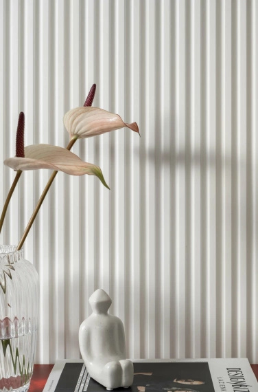 Lamele ścienne Stretto L0101 białe