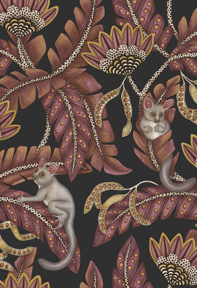 Tapeta Cole&Son 119/7033 Bush Baby lemurki