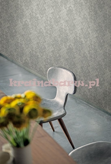 Lamborghini nowoczesna tapeta złoty ornament na szarobeżowym tle 