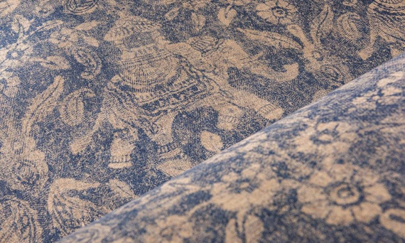 Oryginalna tapeta etniczna ornamenty słonie