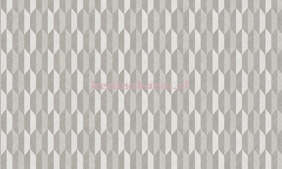 Nowoczesna tapeta geometryczna 3D beże biały