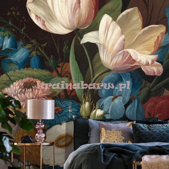 Dark Tulip - Niebieskie Irysy