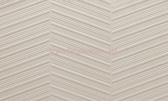 Luksusowa tapeta geometryczna 3D jodełka parkiet jasny beż