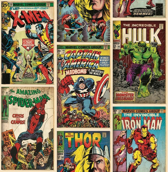 Tapeta 70-238 komiks marvel 