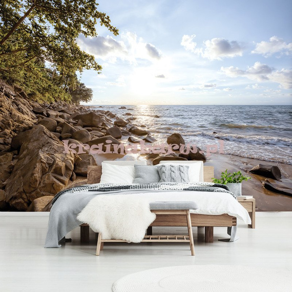 Fototapeta 13306 Kamienista Plaża