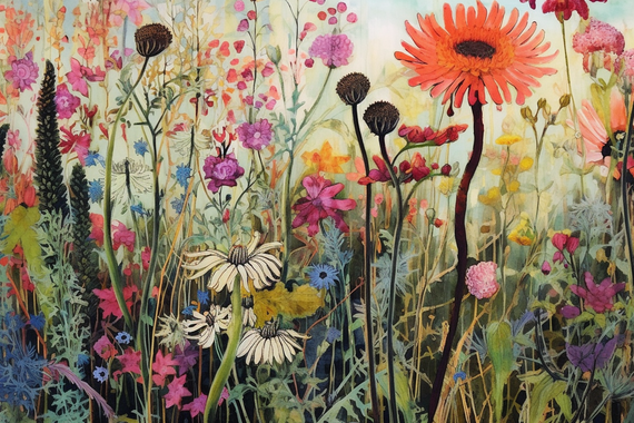 Tapeta Artystyczna Nectar Praire NP107