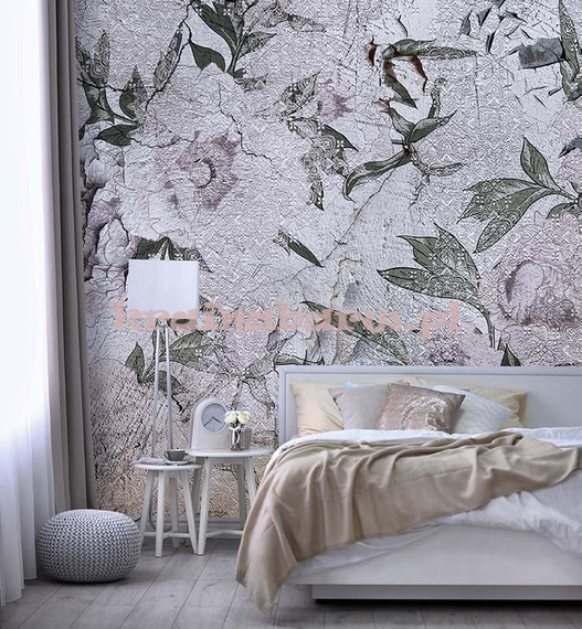 Fototapeta na flizelinie Eteryczne Kwiaty Scarlet